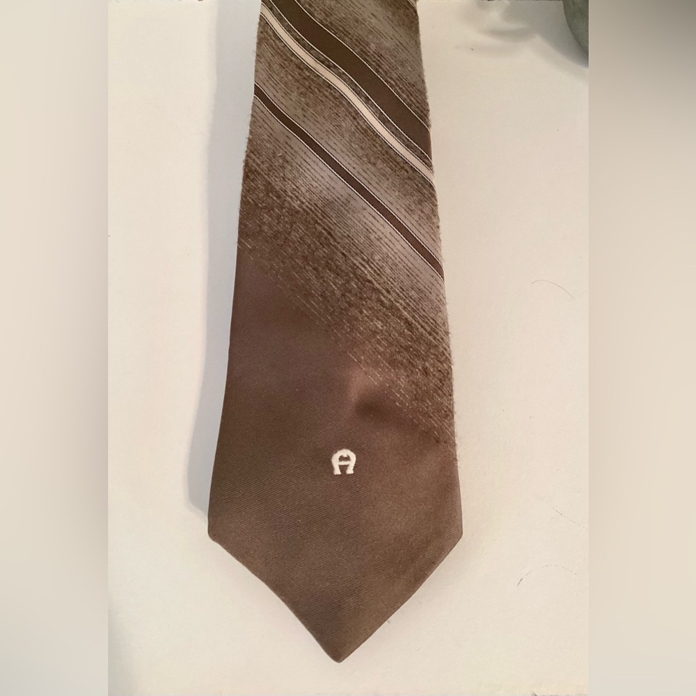 VTG Etienne Aigner Men’s Tie w Signature Logo